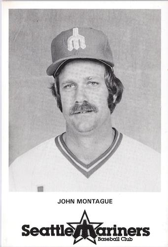 1979 Seattle Mariners Postcards #NNO John Montague Front