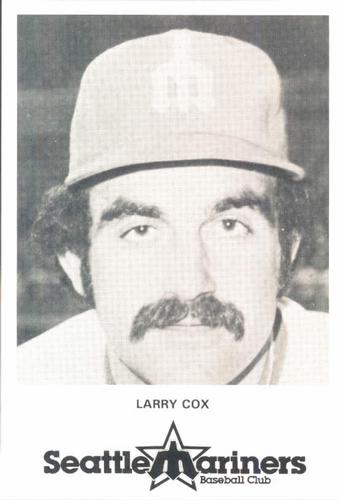 1979 Seattle Mariners Postcards #NNO Larry Cox Front