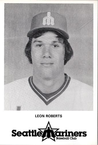 1979 Seattle Mariners Postcards #NNO Leon Roberts Front