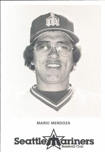 1979 Seattle Mariners Postcards #NNO Mario Mendoza Front