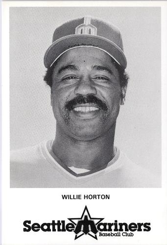 1979 Seattle Mariners Postcards #NNO Willie Horton Front