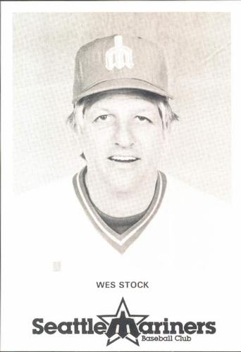 1979 Seattle Mariners Postcards #NNO Wes Stock Front