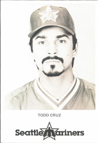 1982 Seattle Mariners Postcards #NNO Todd Cruz Front