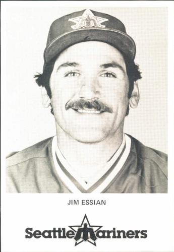 1982 Seattle Mariners Postcards #NNO Jim Essian Front