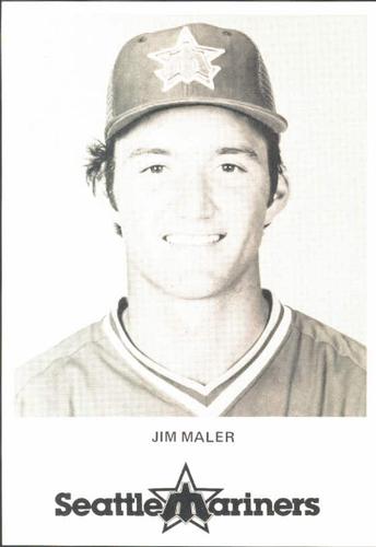 1982 Seattle Mariners Postcards #NNO Jim Maler Front