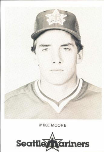 1982 Seattle Mariners Postcards #NNO Mike Moore Front