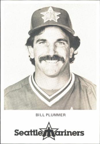 1982 Seattle Mariners Postcards #NNO Bill Plummer Front