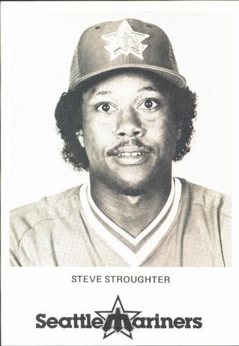1982 Seattle Mariners Postcards #NNO Steve Stroughter Front