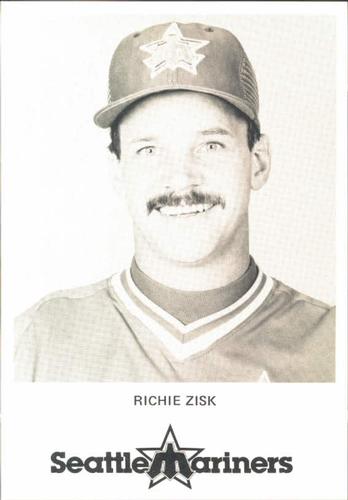 1982 Seattle Mariners Postcards #NNO Richie Zisk Front