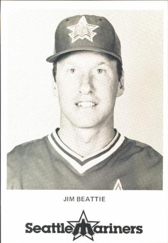 1982 Seattle Mariners Postcards #NNO Jim Beattie Front