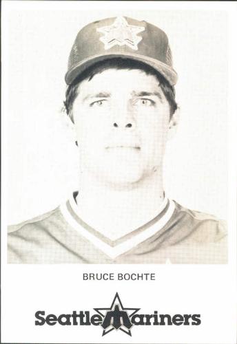 1982 Seattle Mariners Postcards #NNO Bruce Bochte Front