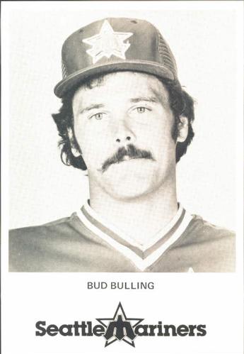 1982 Seattle Mariners Postcards #NNO Terry Bulling Front