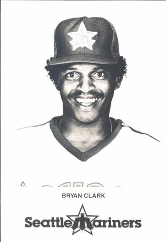 1981 Seattle Mariners Postcards #NNO Bryan Clark Front