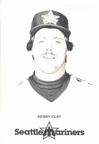 1981 Seattle Mariners Postcards #NNO Ken Clay Front
