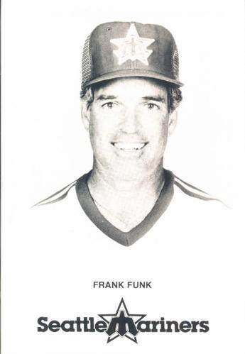 1981 Seattle Mariners Postcards #NNO Frank Funk Front