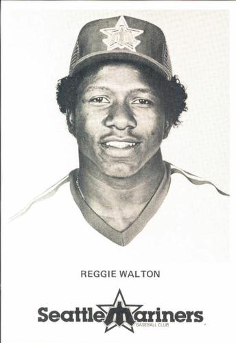 1981 Seattle Mariners Postcards #NNO Reggie Walton Front