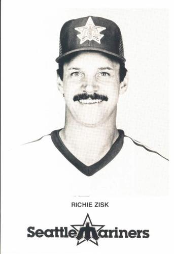 1981 Seattle Mariners Postcards #NNO Richie Zisk Front