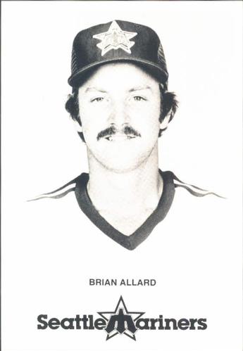 1981 Seattle Mariners Postcards #NNO Brian Allard Front