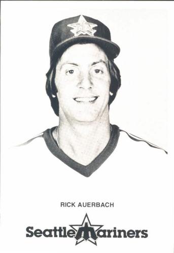 1981 Seattle Mariners Postcards #NNO Rick Auerbach Front