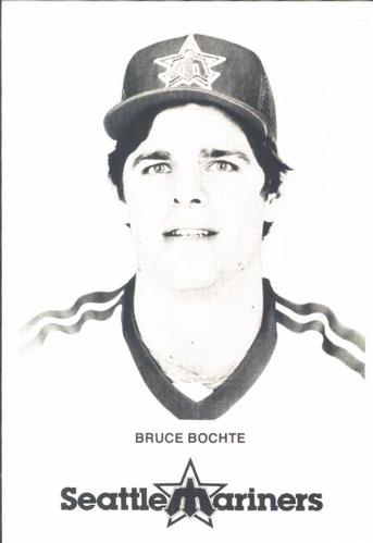 1981 Seattle Mariners Postcards #NNO Bruce Bochte Front