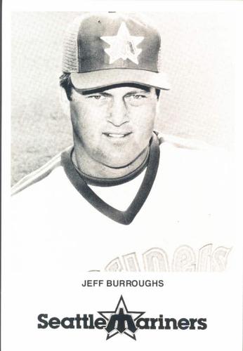 1981 Seattle Mariners Postcards #NNO Jeff Burroughs Front