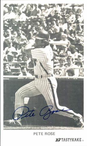 1982 Tastykake Philadelphia Phillies #NNO Pete Rose Front