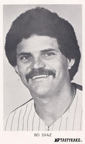 1982 Tastykake Philadelphia Phillies #NNO Bo Diaz Front