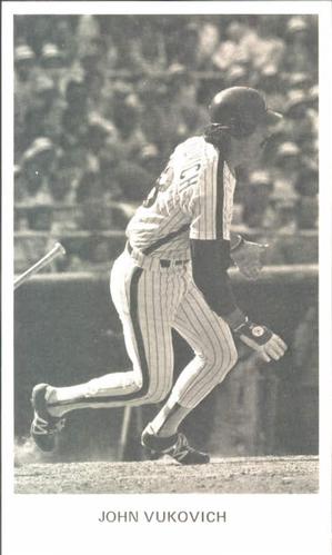 1981 Philadelphia Phillies Photocards #NNO John Vukovich Front
