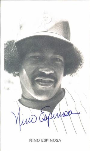 1979 Philadelphia Phillies Photocards #NNO Nino Espinosa Front