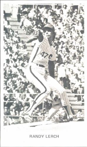 1979 Philadelphia Phillies Photocards #NNO Randy Lerch Front