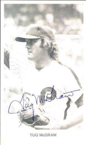 1979 Philadelphia Phillies Photocards #NNO Tug McGraw Front