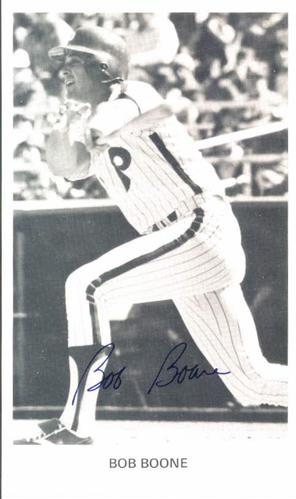 1979 Philadelphia Phillies Photocards #NNO Bob Boone Front