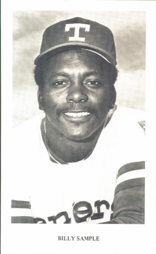 1980 Texas Rangers #NNO Billy Sample Front