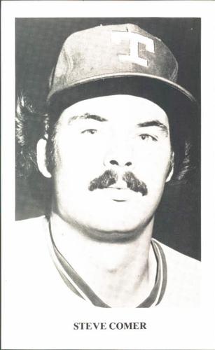 1980 Texas Rangers #NNO Steve Comer Front