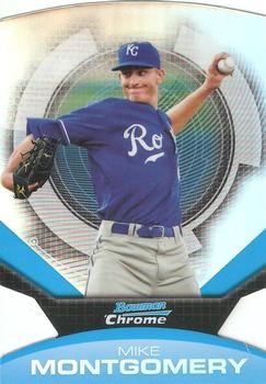 2011 Bowman Chrome - Futures Refractors #22 Mike Montgomery Front