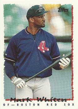 1995 Topps Traded & Rookies #102T Mark Whiten Front