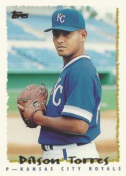 1995 Topps Traded & Rookies #103T Dilson Torres Front
