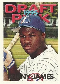 1995 Topps Traded & Rookies #129T Kenny James Front