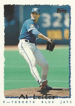 1995 Topps Traded & Rookies #135T Al Leiter Front