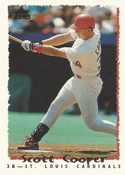 1995 Topps Traded & Rookies #138T Scott Cooper Front