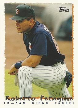 1995 Topps Traded & Rookies #147T Roberto Petagine Front