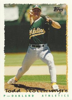1995 Topps Traded & Rookies #51T Todd Stottlemyre Front