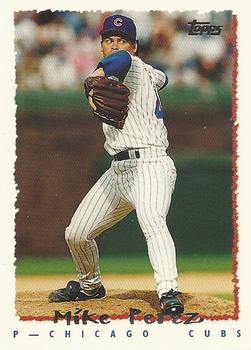 1995 Topps Traded & Rookies #52T Mike Perez Front