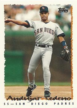 1995 Topps Traded & Rookies #57T Andujar Cedeno Front