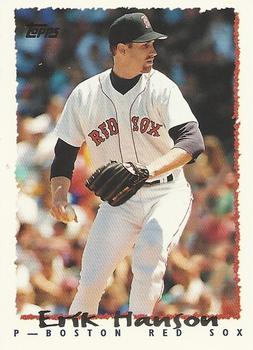 1995 Topps Traded & Rookies #78T Erik Hanson Front