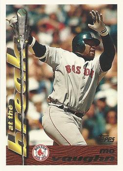 1995 Topps Traded & Rookies #9 Mo Vaughn Front