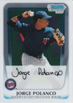 2011 Bowman Chrome - Prospects #BCP159 Jorge Polanco Front
