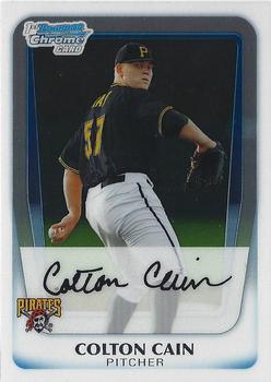 2011 Bowman Chrome - Prospects #BCP191 Colton Cain Front
