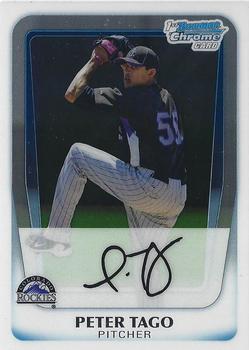 2011 Bowman Chrome - Prospects #BCP215 Peter Tago Front