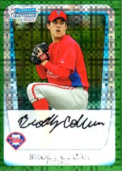 2011 Bowman Chrome - Prospects Green X-Fractors #BCP162 Brody Colvin Front
